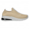 Sneakers ciorap, bej, pentru femei