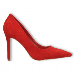 Pantofi rosii, stiletto, de gala