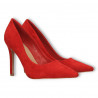 Pantofi rosii, stiletto, de gala