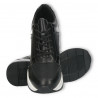 Sneakers dama, negri, talpa inalta