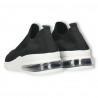 Sneakers negri, simpli, stil sport