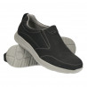 Pantofi barbatesti, fara siret, negru antic