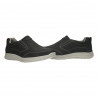 Pantofi barbatesti, fara siret, negru antic