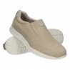 Pantofi crem, slip on, pentru barbati