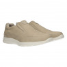 Pantofi crem, slip on, pentru barbati