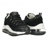 Sneakers negri, dama, talpa trendy