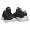 Sneakers negri, stil urban, pentru barbati
