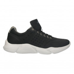 Sneakers negri, stil urban, pentru barbati