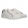 Sneakers albi, dama, cu perforatii