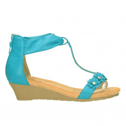 Sandale cu platforma mica, stil clasic