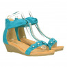 Sandale cu platforma mica, stil clasic