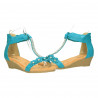 Sandale cu platforma mica, stil clasic