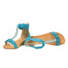Sandale cu platforma mica, stil clasic