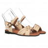 Sandale albe in stil casual, pentru femei