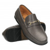 Pantofi barbatesti, mocasin, culoare gri