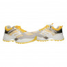 Sneakers dama, alb cu galben, stil urban