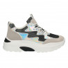 Sneakers dama, alb cu negru