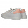 Sneakers dama, stil urban, culoarea alba