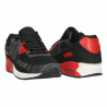 Pantofi sport barbati, negru cu rosu