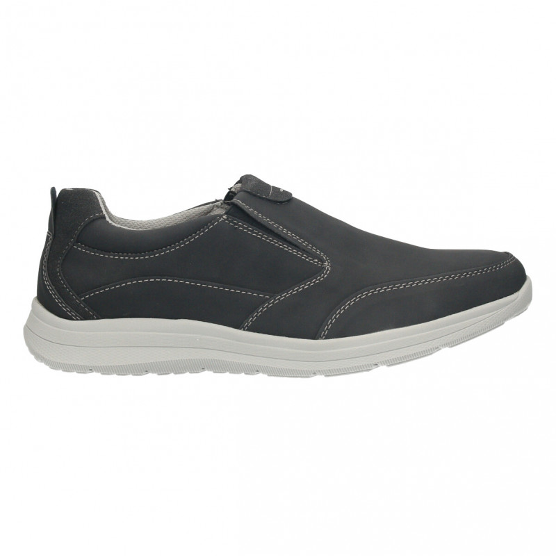 Pantofi barbati, fara siret, culoare gri Pantofi barbati, fara siret, culoare gri
