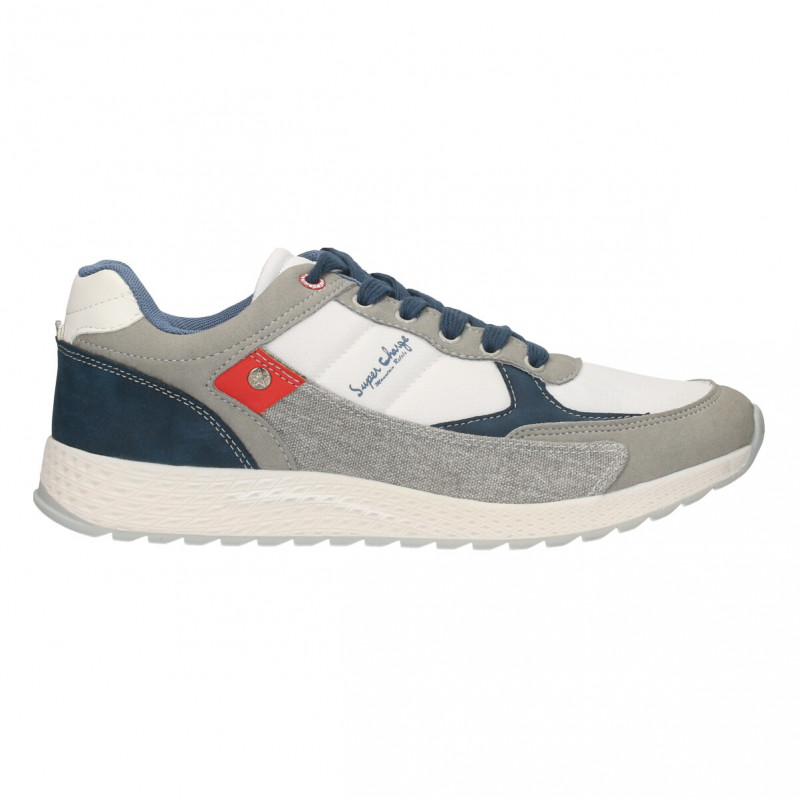 Sneakers barbati, stil urban, culori deschise Sneakers barbati, stil urban, culori deschise