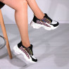 Sneakers animal print, pentru femei