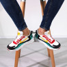 Sneakers multicolori, pentru femei