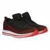 Sneakers negri, stil urban, pentru femei