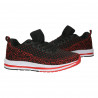 Sneakers negri, stil urban, pentru femei