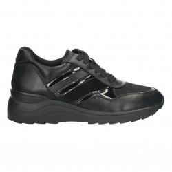 Pantofi dama, casual, negri, stil sport