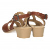Sandale dama, chic, piele naturala maro