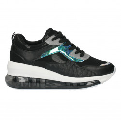 Pantofi sport, cu talpa inalta, pentru femei
