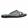 Saboti barbati flip flop, piele, blue