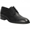 Pantofi office barbatesti, negri, din piele