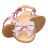 Sandale roz, cu funda glami, pentru fete