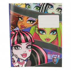 Caiet cu patratele, 12 file, Monster High