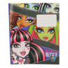 Caiet cu patratele, 12 file, Monster High