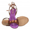 Sandale fashion, decor margele ceramice