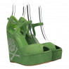 Sandale fashion, platforma inalta
