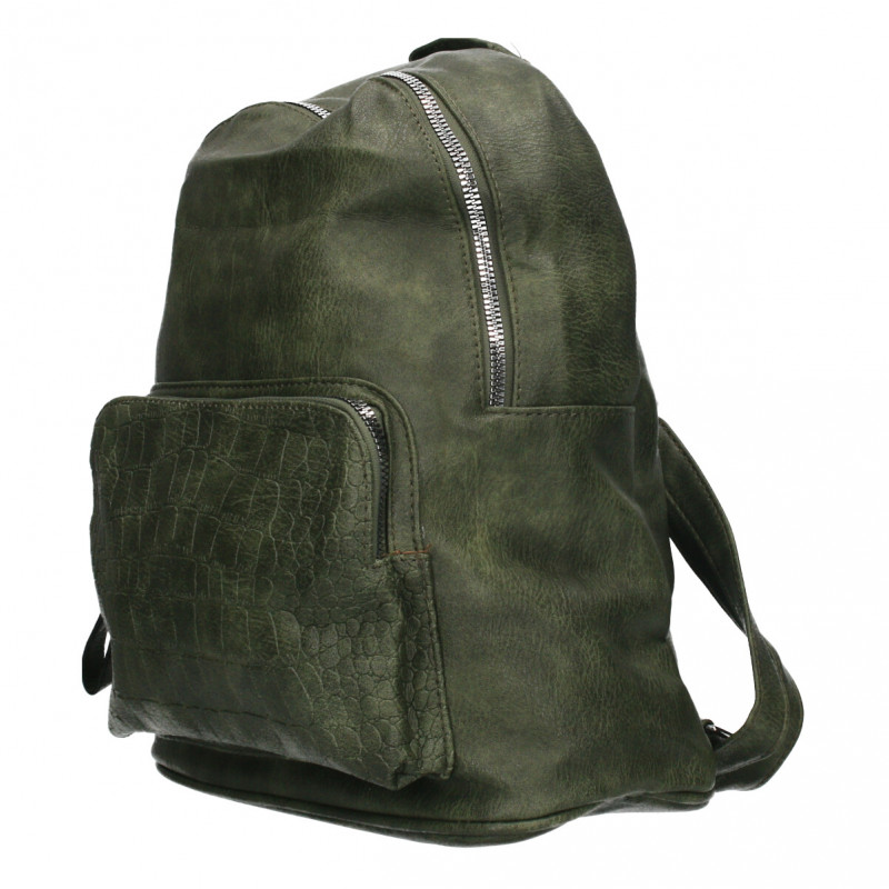 Rucsac mic, stil modern, imprimeu croco Rucsac mic, stil modern, imprimeu croco
