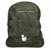Rucsac verde, mic, stil smart casual