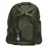 Rucsac verde, mic, stil smart casual