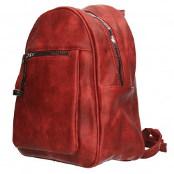 Rucsac femei, model simplu, culoare rosie