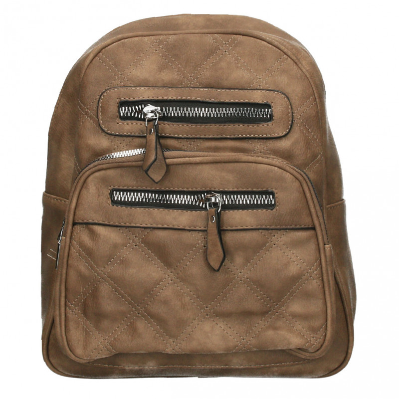 Rucsac de dama, bej, mic, stil urban Rucsac de dama, bej, mic, stil urban