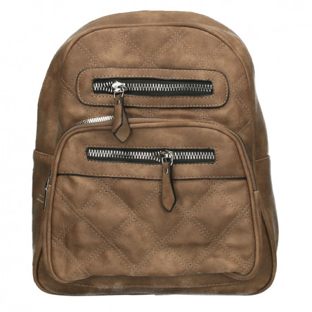 Rucsac de dama, bej, mic, stil urban