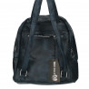 Rucsac bleumarin, cu fermoare metalice