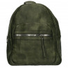 Rucsacel dama, culoarea verde, stil urban