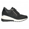 Sneakers urbani, negri, pentru femei