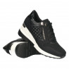 Sneakers urbani, negri, pentru femei