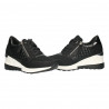 Sneakers urbani, negri, pentru femei